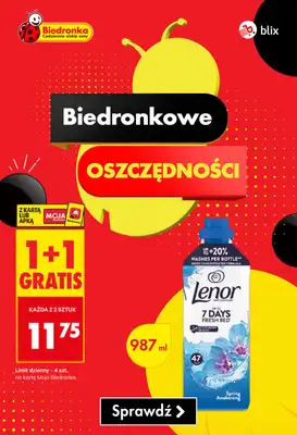 Biedronka - gazetka promocyjna Biedronkowe oszczędności od poniedziałku 09.03 do środy 11.03