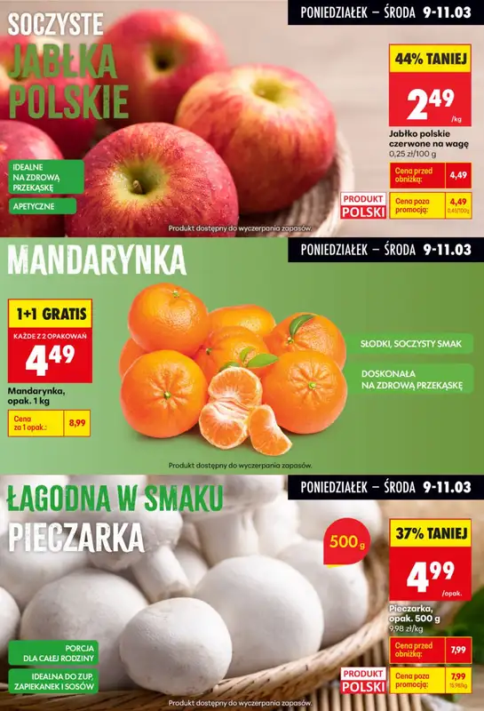 Biedronka - gazetka promocyjna Biedronkowe oszczędności   - strona 3