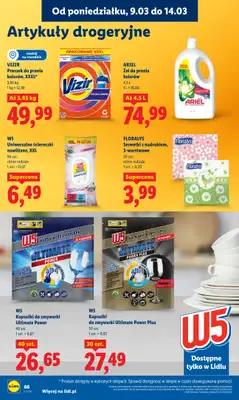 Lidl - gazetka promocyjna Oferta od poniedziałku od poniedziałku 09.03 do środy 11.03 - strona 66