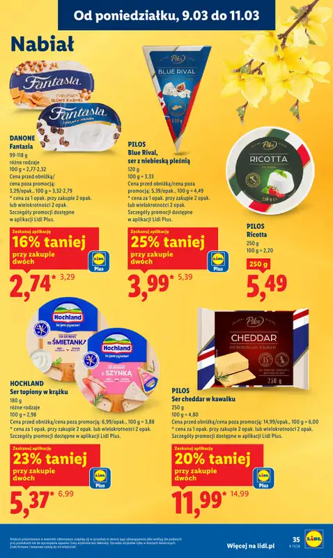 Lidl - gazetka promocyjna Oferta od poniedziałku od poniedziałku 09.03 do środy 11.03 - strona 35