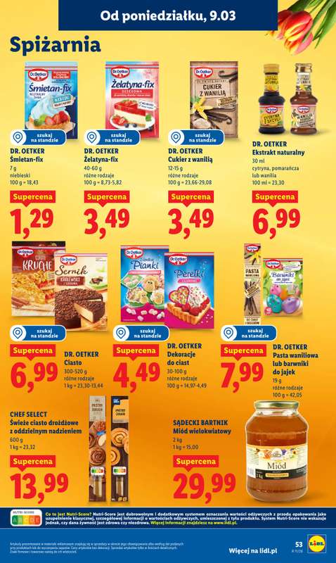Lidl - gazetka promocyjna Oferta od poniedziałku od poniedziałku 09.03 do środy 11.03 - strona 53