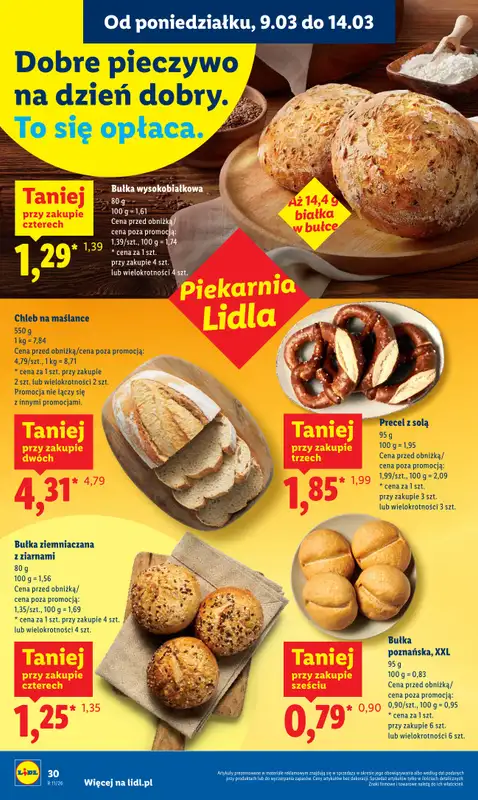 Lidl - gazetka promocyjna Oferta od poniedziałku od poniedziałku 09.03 do środy 11.03 - strona 30