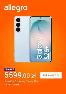 Allegro - gazetka promocyjna Formuła 1 najszybszych smartfonów od poniedziałku 09.03 do czwartku 12.03