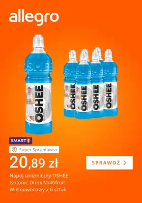 Allegro - gazetka promocyjna Gotowi na Półmaraton Warszawski od poniedziałku 09.03 do czwartku 12.03