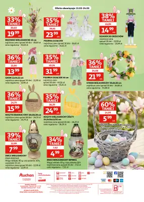 Auchan - gazetka promocyjna Gazetka Racibórz I Wielkanoc pełna radości od środy 11.03 do wtorku 24.03 - strona 20
