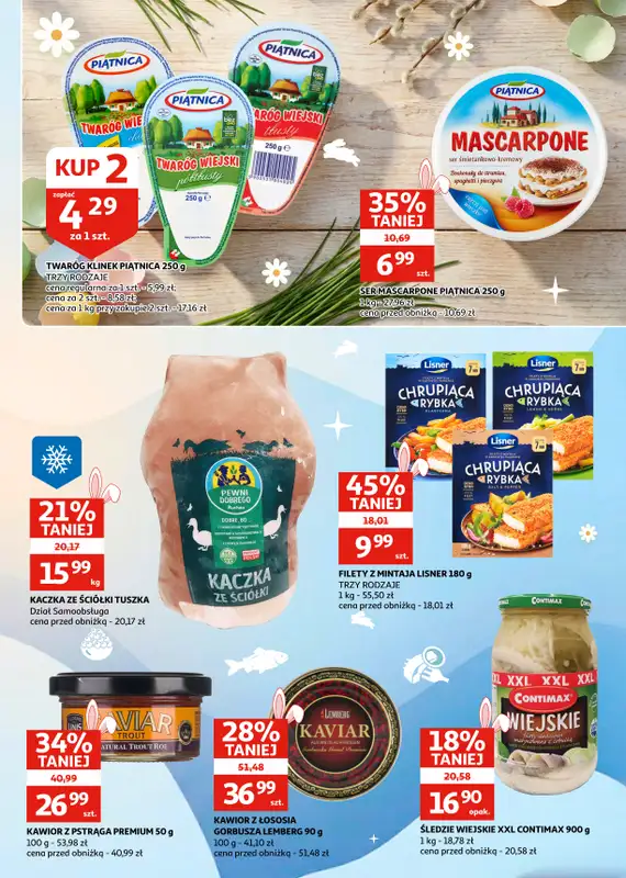 Auchan - gazetka promocyjna Gazetka Racibórz I Wielkanoc pełna radości od środy 11.03 do wtorku 24.03 - strona 7