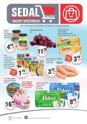 Sedal - gazetka promocyjna Gazetka od środy 11.03 do poniedziałku 23.03