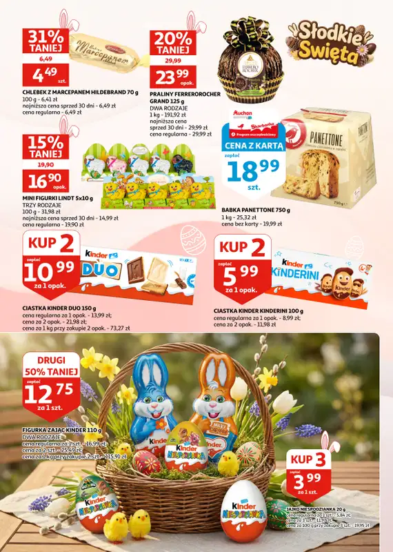 Auchan - gazetka promocyjna Gazetka Zielona Góra I Wielkanoc pełna radości od środy 11.03 do wtorku 24.03 - strona 12