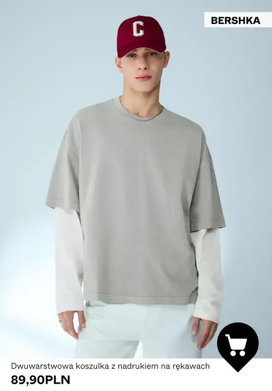 Bershka - gazetka promocyjna Męskie KOSZULI od 69,90 PLN od poniedziałku 09.03  - strona 5