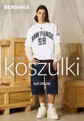 Bershka - gazetka promocyjna Męskie KOSZULI od 69,90 PLN od poniedziałku 09.03 