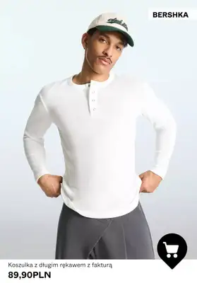 Bershka - gazetka promocyjna Męskie KOSZULI od 69,90 PLN od poniedziałku 09.03  - strona 4