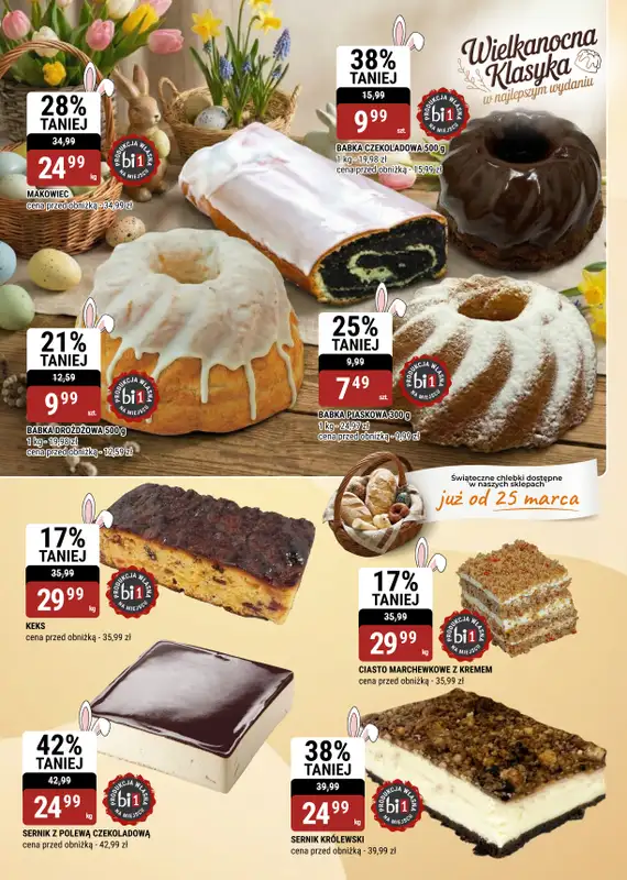 bi1 - gazetka promocyjna Gazetka Białystok I Wielkanoc pełna radości od środy 11.03 do wtorku 24.03 - strona 5