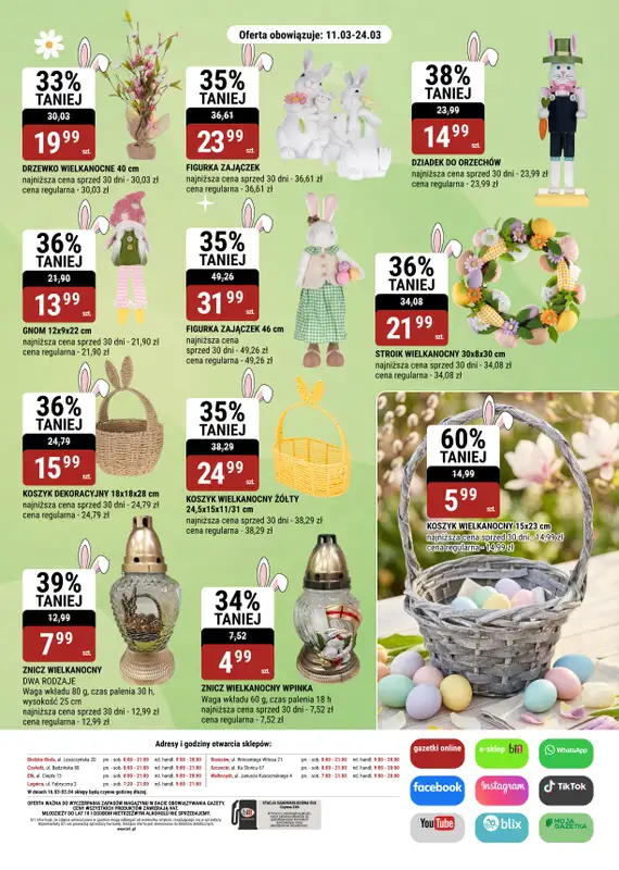 bi1 - gazetka promocyjna Gazetka Bielsko-Biała I Wielkanoc pełna radości od środy 11.03 do wtorku 24.03 - strona 20