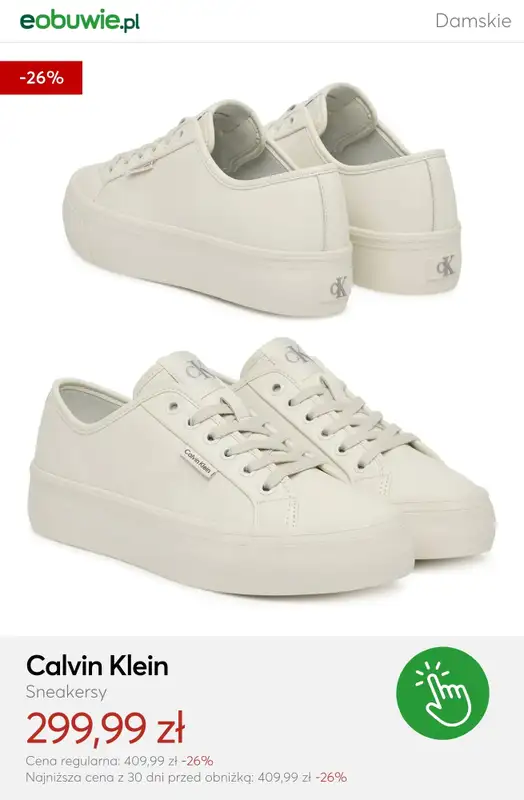 eobuwie.pl - gazetka promocyjna Buty damskie w promocji – wiosenne okazje od poniedziałku 09.03  - strona 8