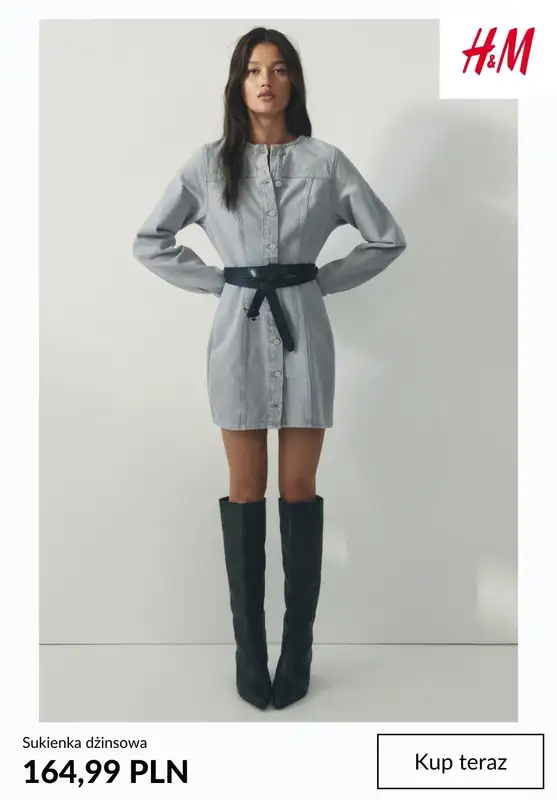 H&M - gazetka promocyjna Sukienki od 57,99 PLN od poniedziałku 09.03  - strona 3