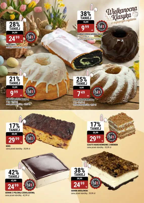 bi1 - gazetka promocyjna Gazetka Ełk I Wielkanoc pełna radości od środy 11.03 do wtorku 24.03 - strona 10