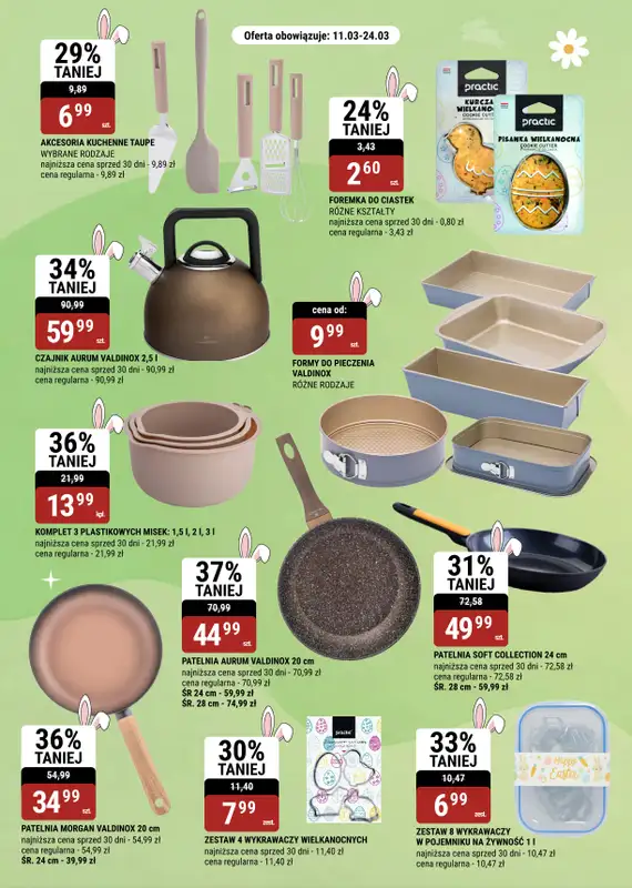 bi1 - gazetka promocyjna Gazetka Rzeszów I Wielkanoc pełna radości od środy 11.03 do wtorku 24.03 - strona 18