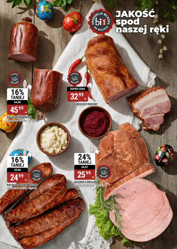 bi1 - gazetka promocyjna Gazetka Rzeszów I Wielkanoc pełna radości od środy 11.03 do wtorku 24.03 - strona 4