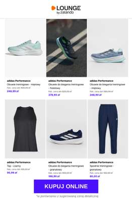 Lounge by Zalando - gazetka promocyjna Do -77% adidas Performance od poniedziałku 09.03 do środy 11.03 - strona 6