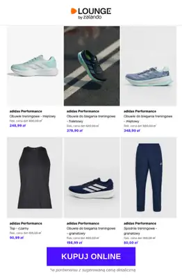 Lounge by Zalando - gazetka promocyjna Do -77% adidas Performance od poniedziałku 09.03 do środy 11.03 - strona 6