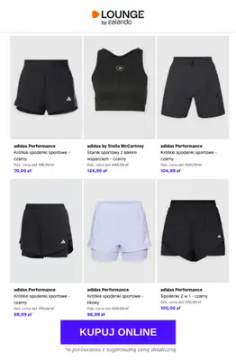 Lounge by Zalando - gazetka promocyjna Do -77% adidas Performance od poniedziałku 09.03 do środy 11.03 - strona 5