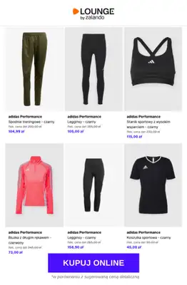 Lounge by Zalando - gazetka promocyjna Do -77% adidas Performance od poniedziałku 09.03 do środy 11.03 - strona 7