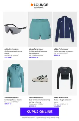 Lounge by Zalando - gazetka promocyjna Do -77% adidas Performance od poniedziałku 09.03 do środy 11.03 - strona 8