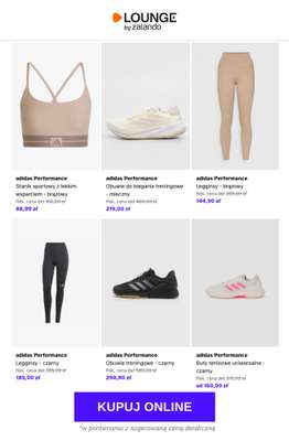 Lounge by Zalando - gazetka promocyjna Do -77% adidas Performance od poniedziałku 09.03 do środy 11.03 - strona 2