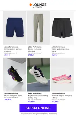 Lounge by Zalando - gazetka promocyjna Do -77% adidas Performance od poniedziałku 09.03 do środy 11.03 - strona 3
