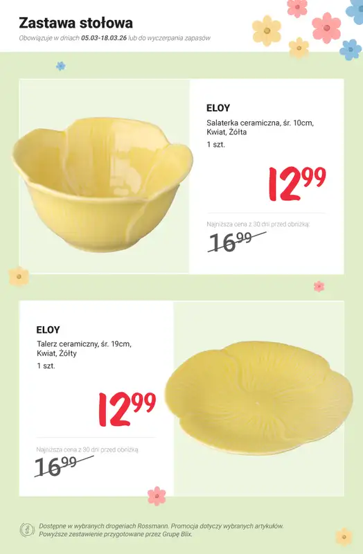 Rossmann - gazetka promocyjna Kolekcje wiosenne w PROMOCJI - ceny już od 4,99 zł od poniedziałku 09.03 do środy 18.03 - strona 4