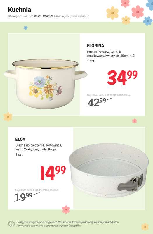 Rossmann - gazetka promocyjna Kolekcje wiosenne w PROMOCJI - ceny już od 4,99 zł od poniedziałku 09.03 do środy 18.03 - strona 10