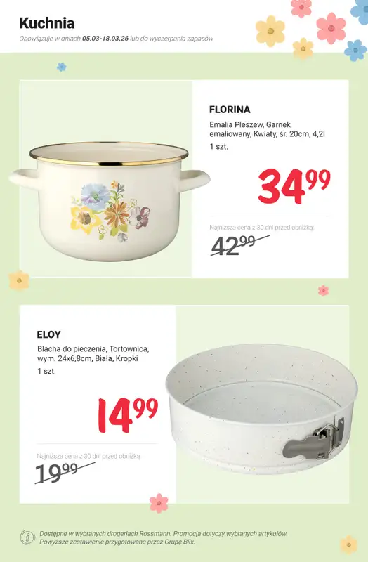 Rossmann - gazetka promocyjna Kolekcje wiosenne w PROMOCJI - ceny już od 4,99 zł od poniedziałku 09.03 do środy 18.03 - strona 10