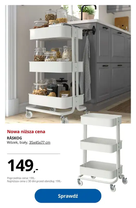 IKEA - gazetka promocyjna Najlepsze oferty! od poniedziałku 09.03 do wtorku 31.03 - strona 5