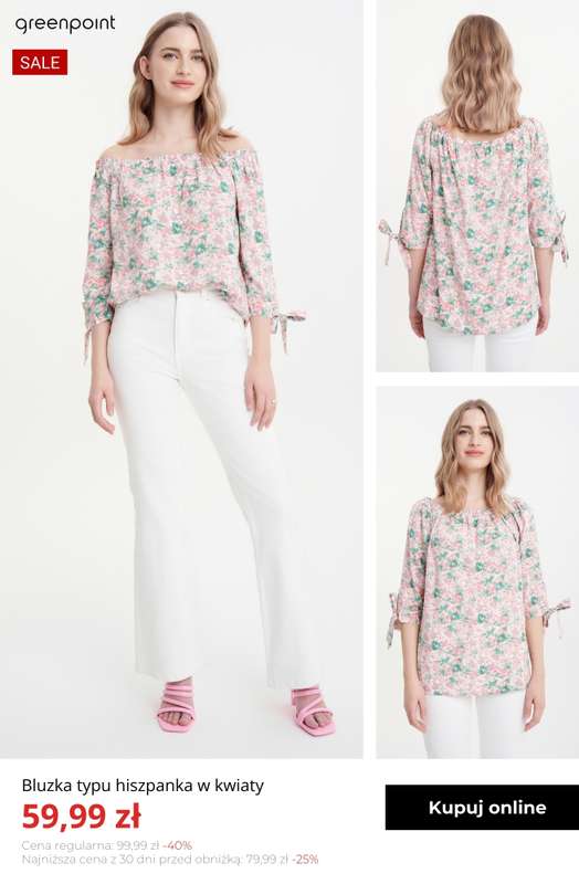 Greenpoint - gazetka promocyjna Bluzki i koszule – od 39,99 zł od poniedziałku 09.03  - strona 3