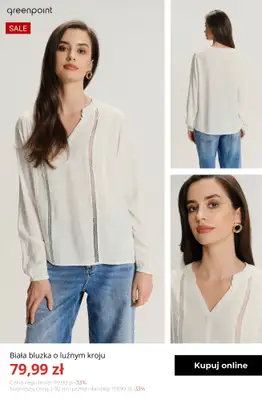Greenpoint - gazetka promocyjna Bluzki i koszule – od 39,99 zł od poniedziałku 09.03  - strona 2