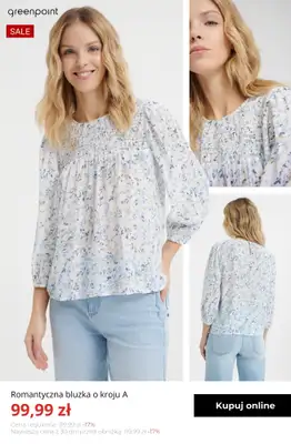 Greenpoint - gazetka promocyjna Bluzki i koszule – od 39,99 zł od poniedziałku 09.03  - strona 5