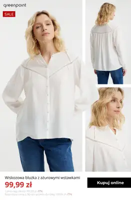 Greenpoint - gazetka promocyjna Bluzki i koszule – od 39,99 zł od poniedziałku 09.03  - strona 10