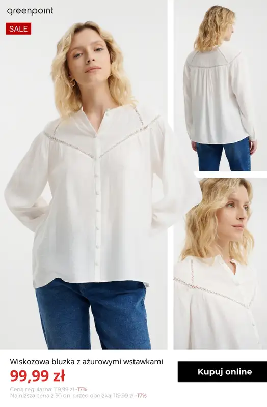Greenpoint - gazetka promocyjna Bluzki i koszule – od 39,99 zł od poniedziałku 09.03  - strona 10