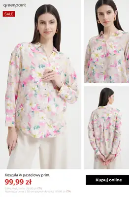 Greenpoint - gazetka promocyjna Bluzki i koszule – od 39,99 zł od poniedziałku 09.03  - strona 8