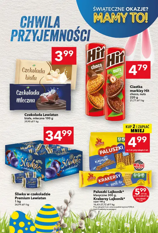 LEWIATAN - gazetka promocyjna Najlepsze okazje? MAMY TO w Lewiatanie od czwartku 12.03 do środy 18.03 - strona 9