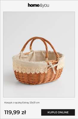 Koszyk z rączką Estray 23x31 cm
