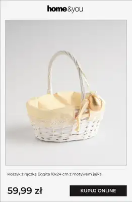 home&you - gazetka promocyjna Koszyki Wielkanocne od poniedziałku 09.03  - strona 9