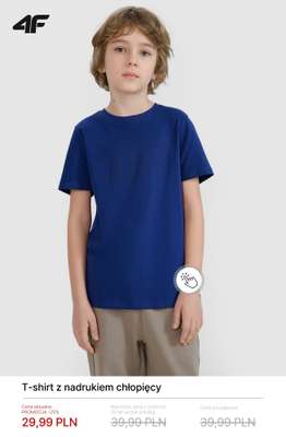 T-shirt z nadrukiem chłopięcy