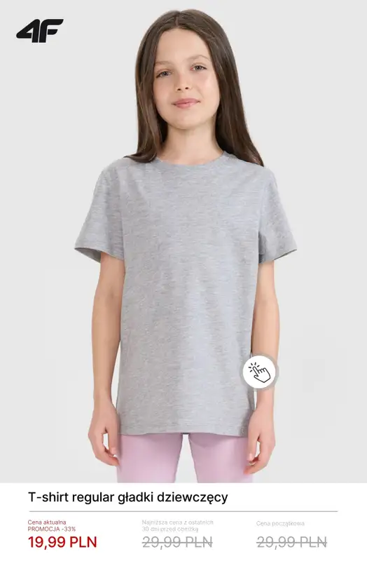 4F - gazetka promocyjna Promocje: ubrania dziecięce do 50 zł od poniedziałku 09.03  - strona 2