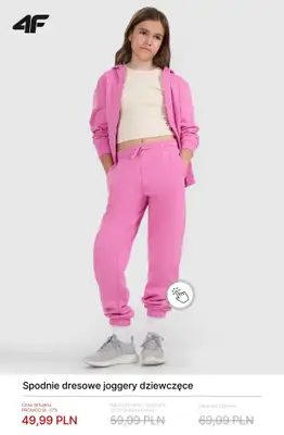 4F - gazetka promocyjna Promocje: ubrania dziecięce do 50 zł od poniedziałku 09.03  - strona 8