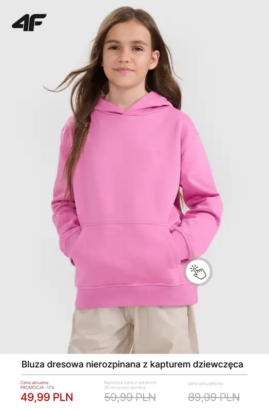 4F - gazetka promocyjna Promocje: ubrania dziecięce do 50 zł od poniedziałku 09.03  - strona 6