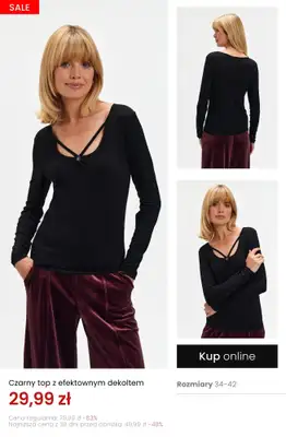 Top Secret - gazetka promocyjna Hity wyprzedaży od poniedziałku 09.03 do czwartku 19.03 - strona 3