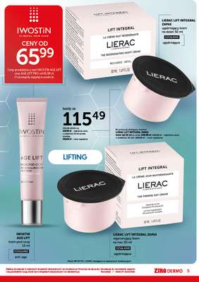 Ziko Dermo - gazetka promocyjna Przygotowanie skóry do wiosny od czwartku 12.03 do środy 25.03 - strona 5