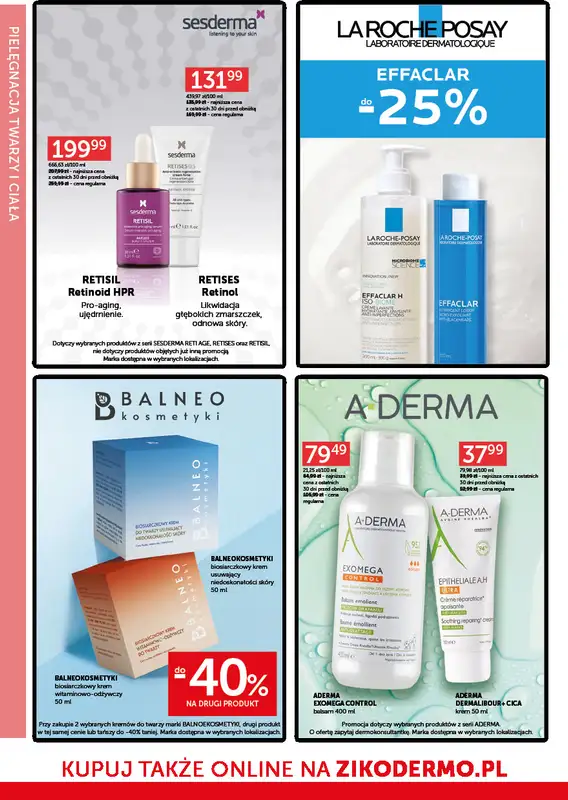 Ziko Dermo - gazetka promocyjna Przygotowanie skóry do wiosny od czwartku 12.03 do środy 25.03 - strona 8