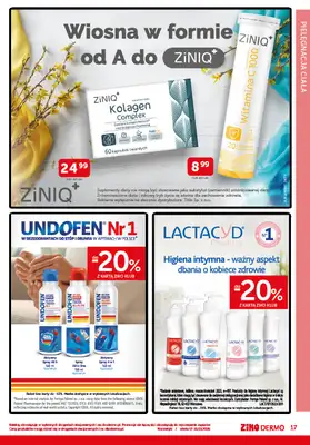 Ziko Dermo - gazetka promocyjna Przygotowanie skóry do wiosny od czwartku 12.03 do środy 25.03 - strona 17
